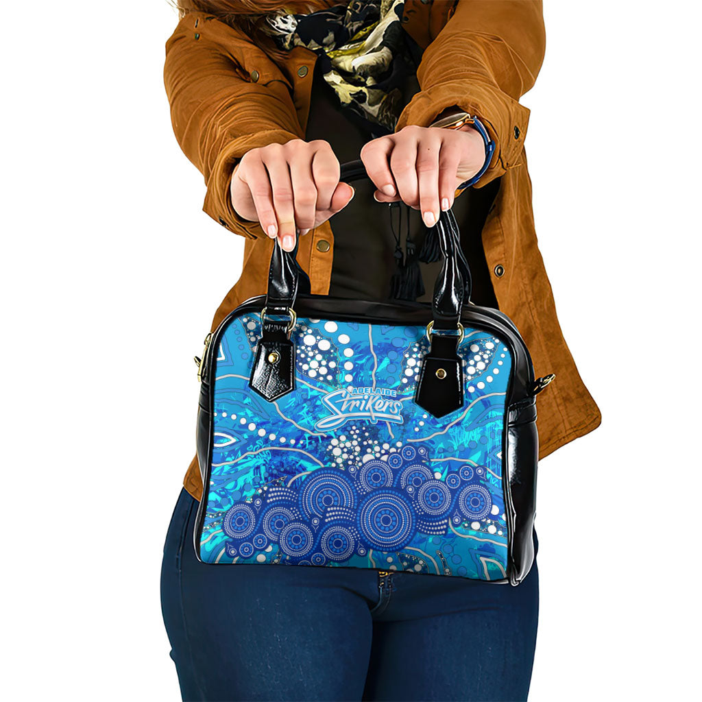 Adelaide Strikers Shoulder Handbag Graffiti Urban Aboriginal Dot Abstract Design