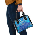 Adelaide Strikers Shoulder Handbag Graffiti Urban Aboriginal Dot Abstract Design