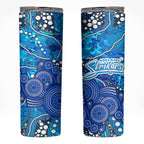 Adelaide Strikers Skinny Tumbler Graffiti Urban Aboriginal Dot Abstract Design