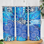 Adelaide Strikers Skinny Tumbler Graffiti Urban Aboriginal Dot Abstract Design