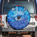 Adelaide Strikers Spare Tire Cover Graffiti Urban Aboriginal Dot Abstract Design