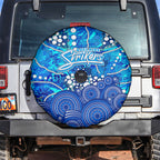 Adelaide Strikers Spare Tire Cover Graffiti Urban Aboriginal Dot Abstract Design