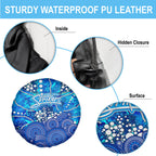 Adelaide Strikers Spare Tire Cover Graffiti Urban Aboriginal Dot Abstract Design