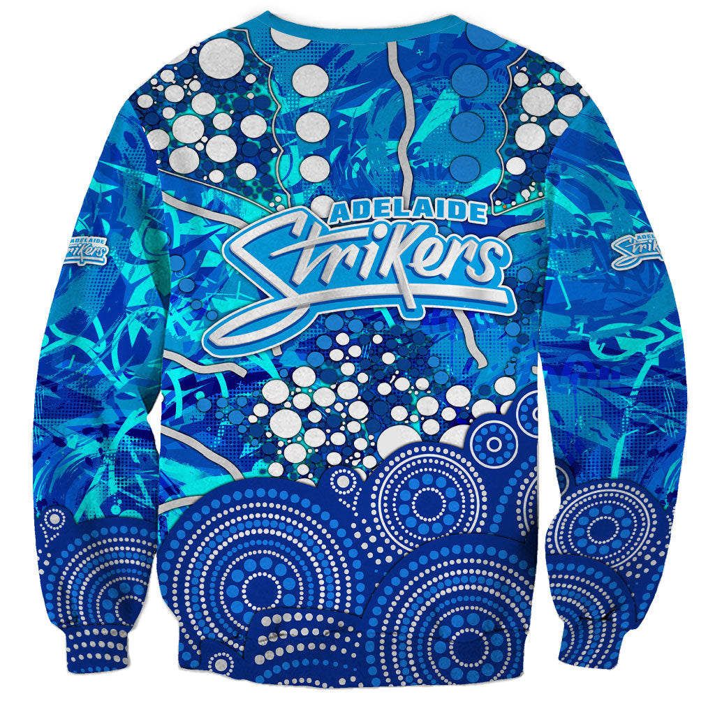 Adelaide Strikers Sweatshirt Graffiti Urban Aboriginal Dot Abstract Design