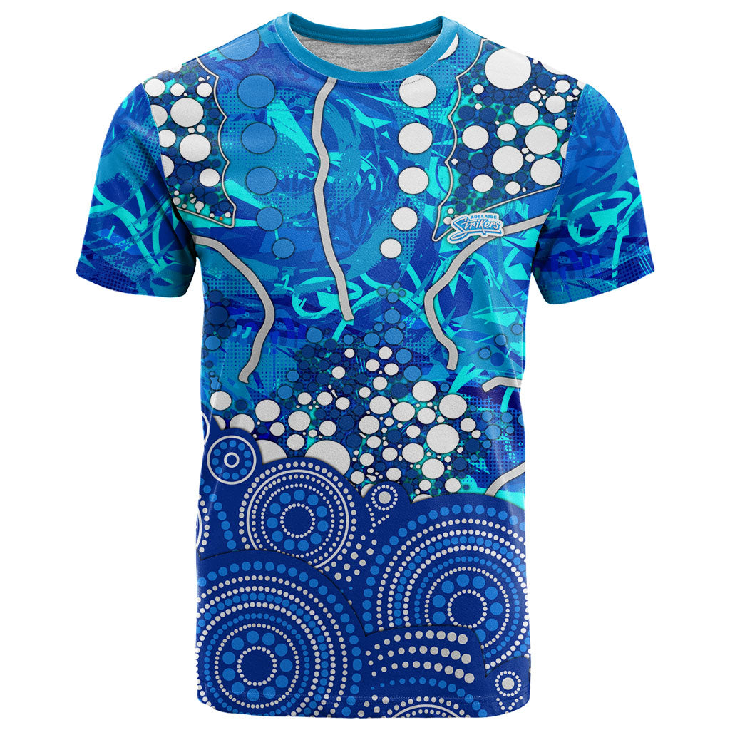 Adelaide Strikers T Shirt Graffiti Urban Aboriginal Dot Abstract Design