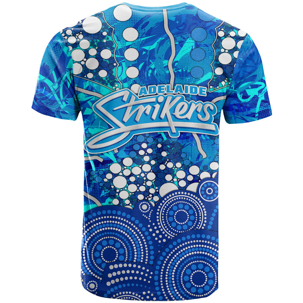 Adelaide Strikers T Shirt Graffiti Urban Aboriginal Dot Abstract Design