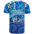 Adelaide Strikers T Shirt Graffiti Urban Aboriginal Dot Abstract Design