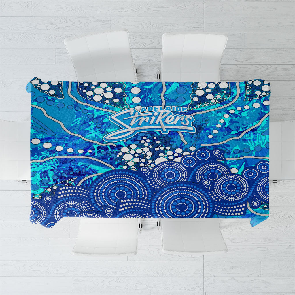 Adelaide Strikers Tablecloth Graffiti Urban Aboriginal Dot Abstract Design