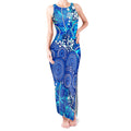 Adelaide Strikers Tank Maxi Dress Graffiti Urban Aboriginal Dot Abstract Design