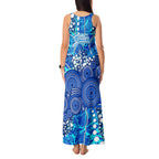 Adelaide Strikers Tank Maxi Dress Graffiti Urban Aboriginal Dot Abstract Design
