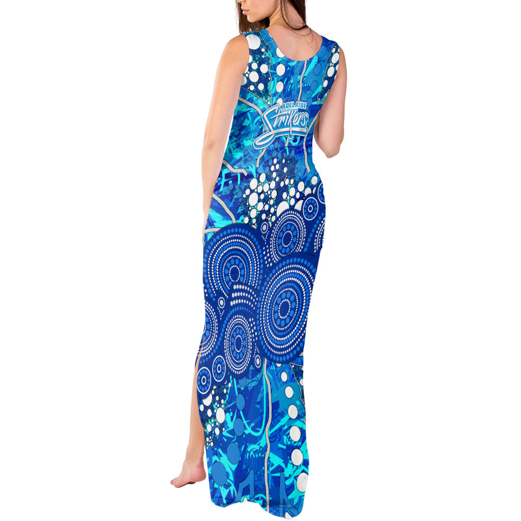 Adelaide Strikers Tank Maxi Dress Graffiti Urban Aboriginal Dot Abstract Design
