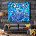 Adelaide Strikers Tapestry Graffiti Urban Aboriginal Dot Abstract Design