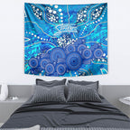 Adelaide Strikers Tapestry Graffiti Urban Aboriginal Dot Abstract Design