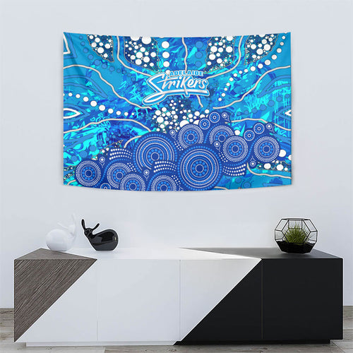 Adelaide Strikers Tapestry Graffiti Urban Aboriginal Dot Abstract Design