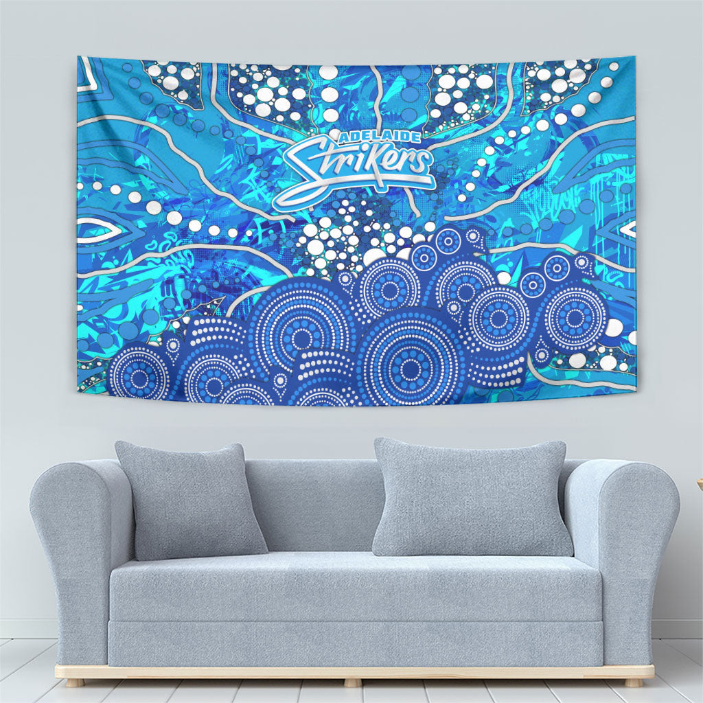 Adelaide Strikers Tapestry Graffiti Urban Aboriginal Dot Abstract Design