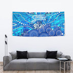 Adelaide Strikers Tapestry Graffiti Urban Aboriginal Dot Abstract Design