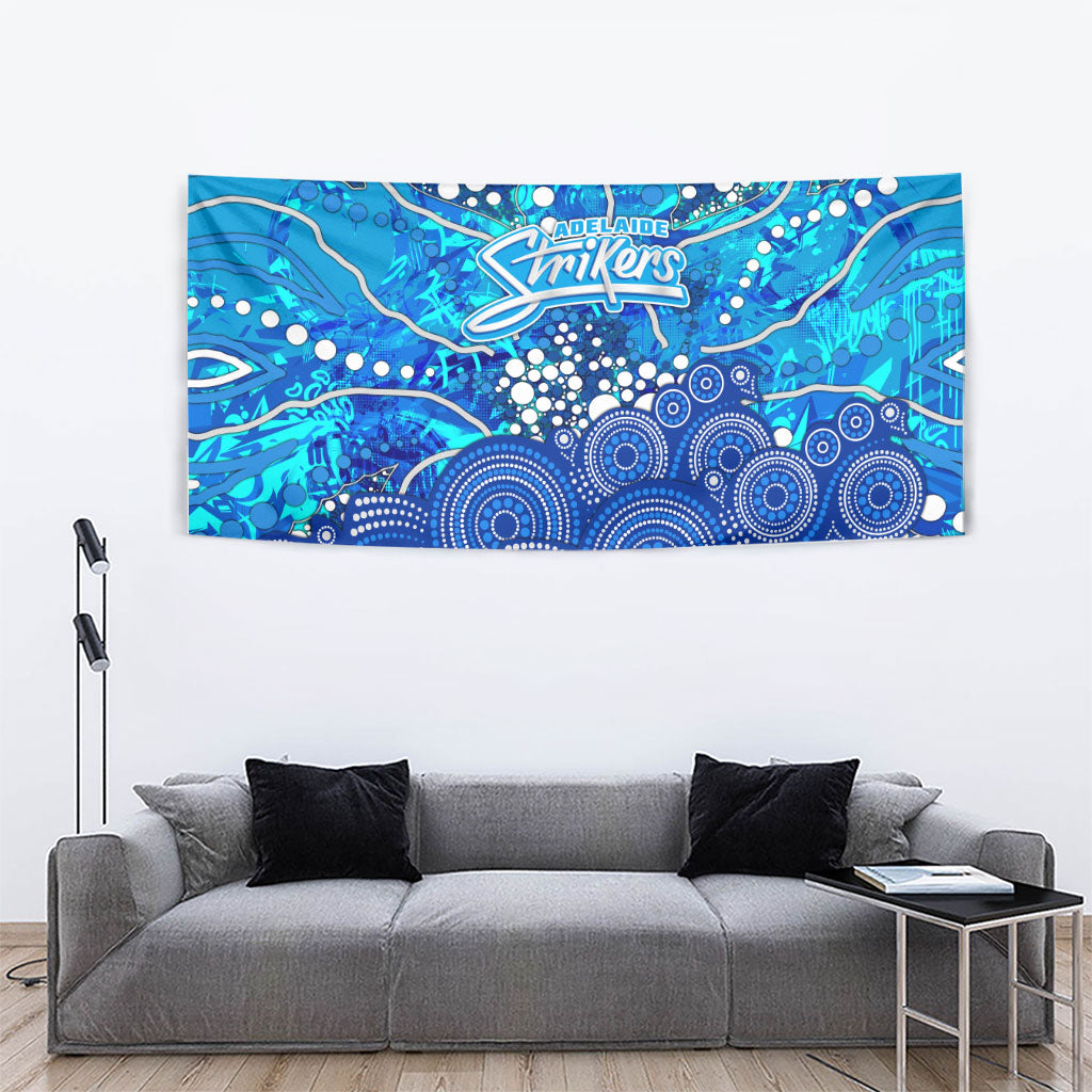 Adelaide Strikers Tapestry Graffiti Urban Aboriginal Dot Abstract Design