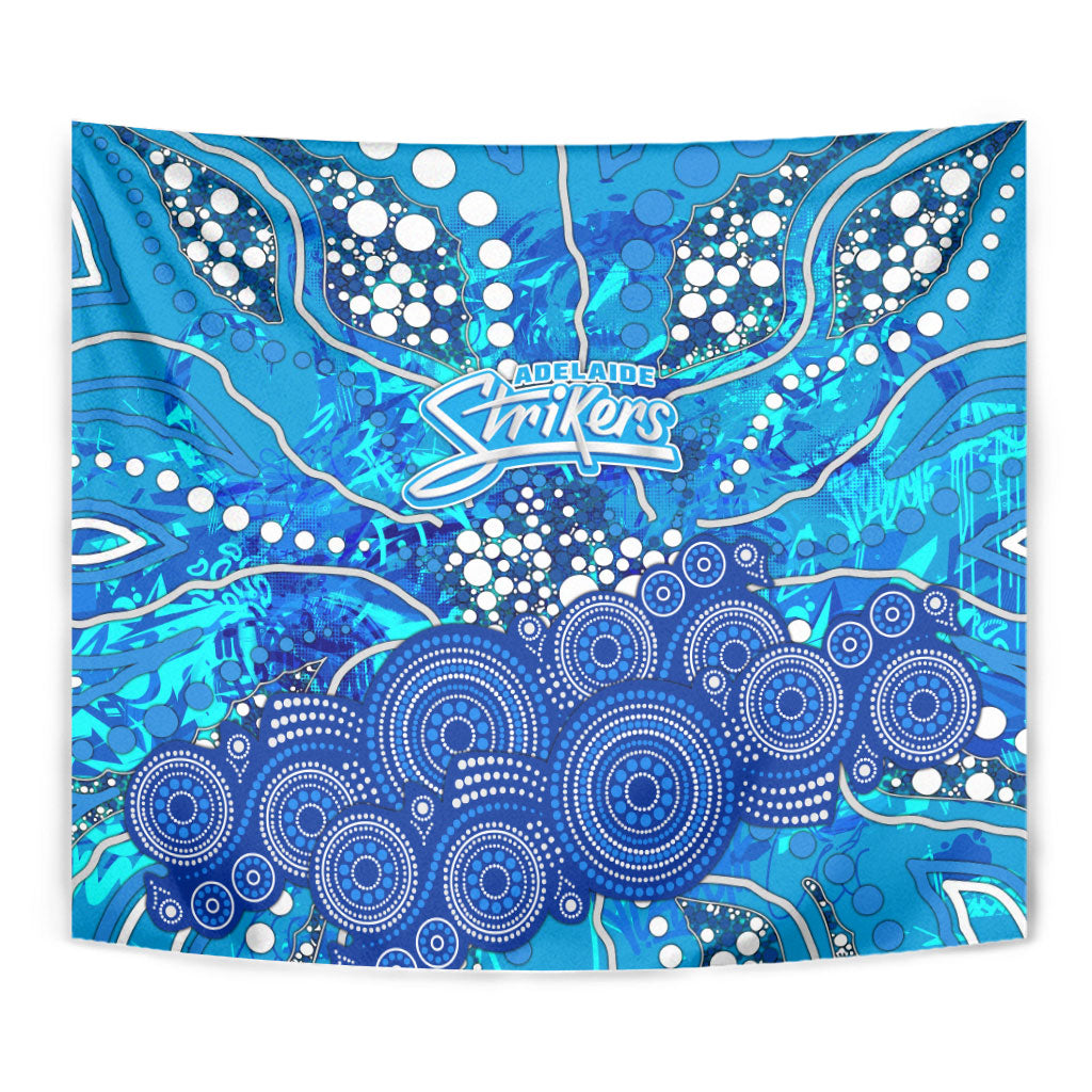Adelaide Strikers Tapestry Graffiti Urban Aboriginal Dot Abstract Design