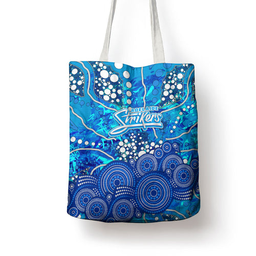 Adelaide Strikers Tote Bag Graffiti Urban Aboriginal Dot Abstract Design