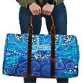 Adelaide Strikers Travel Bag Graffiti Urban Aboriginal Dot Abstract Design