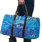 Adelaide Strikers Travel Bag Graffiti Urban Aboriginal Dot Abstract Design