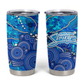 Adelaide Strikers Tumbler Cup Graffiti Urban Aboriginal Dot Abstract Design