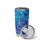 Adelaide Strikers Tumbler Cup Graffiti Urban Aboriginal Dot Abstract Design