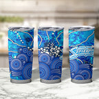 Adelaide Strikers Tumbler Cup Graffiti Urban Aboriginal Dot Abstract Design