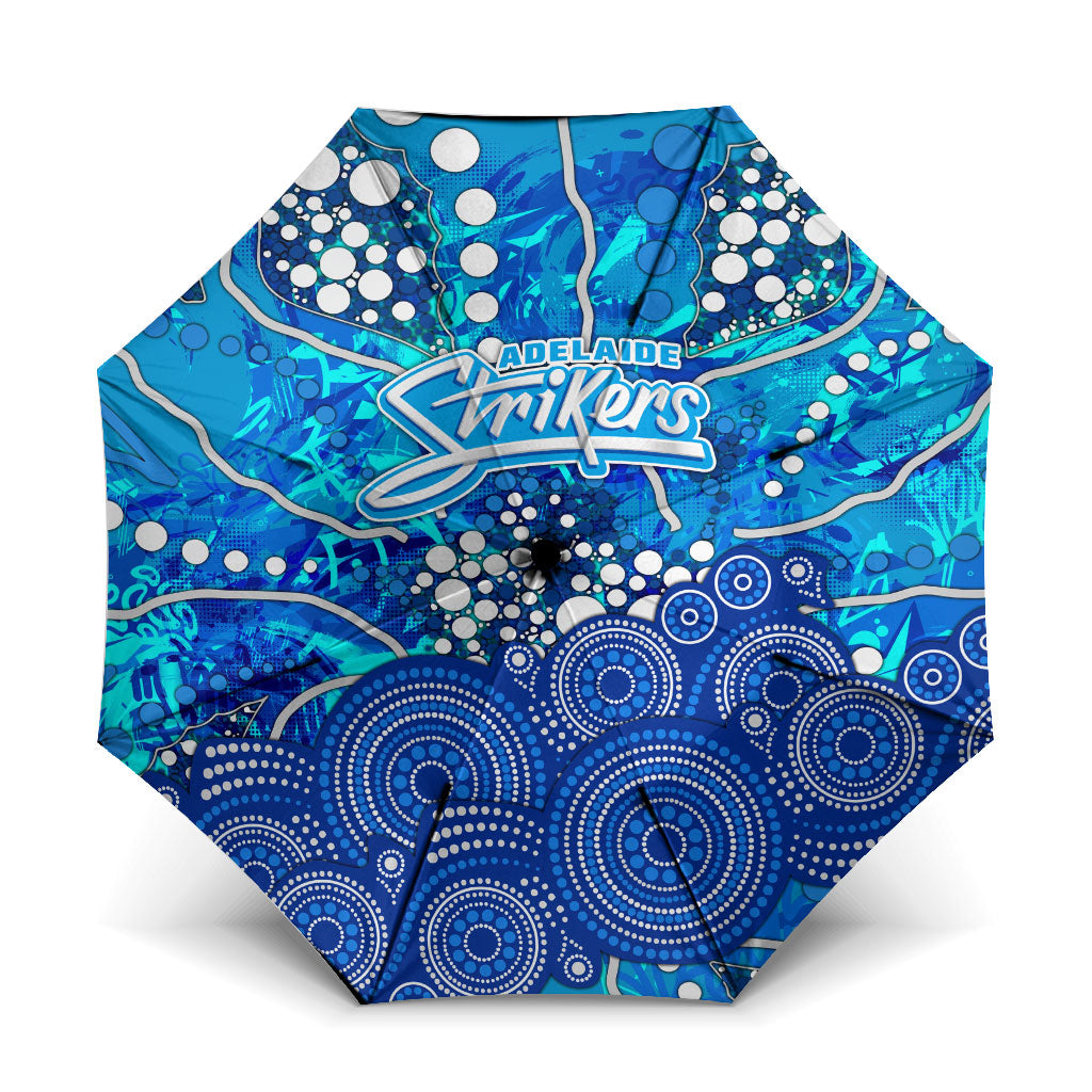 Adelaide Strikers Umbrella Graffiti Urban Aboriginal Dot Abstract Design