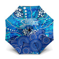 Adelaide Strikers Umbrella Graffiti Urban Aboriginal Dot Abstract Design