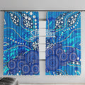 Adelaide Strikers Window Curtain Graffiti Urban Aboriginal Dot Abstract Design