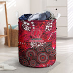 Melbourne Renegades Laundry Basket Graffiti Urban Aboriginal Dot Abstract Design