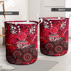 Melbourne Renegades Laundry Basket Graffiti Urban Aboriginal Dot Abstract Design