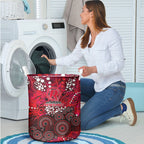 Melbourne Renegades Laundry Basket Graffiti Urban Aboriginal Dot Abstract Design