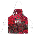 Melbourne Renegades Apron Graffiti Urban Aboriginal Dot Abstract Design