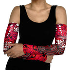 Melbourne Renegades Arm Sleeves Graffiti Urban Aboriginal Dot Abstract Design
