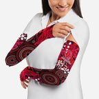 Melbourne Renegades Arm Sleeves Graffiti Urban Aboriginal Dot Abstract Design
