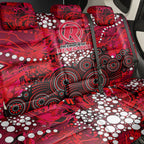 Melbourne Renegades Back Car Seat Cover Graffiti Urban Aboriginal Dot Abstract Design