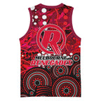 Melbourne Renegades Basketball Jersey Graffiti Urban Aboriginal Dot Abstract Design