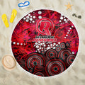 Melbourne Renegades Beach Blanket Graffiti Urban Aboriginal Dot Abstract Design
