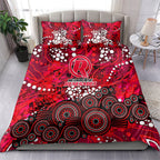 Melbourne Renegades Bedding Set Graffiti Urban Aboriginal Dot Abstract Design
