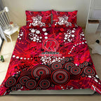 Melbourne Renegades Bedding Set Graffiti Urban Aboriginal Dot Abstract Design