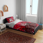 Melbourne Renegades Bedding Set Graffiti Urban Aboriginal Dot Abstract Design