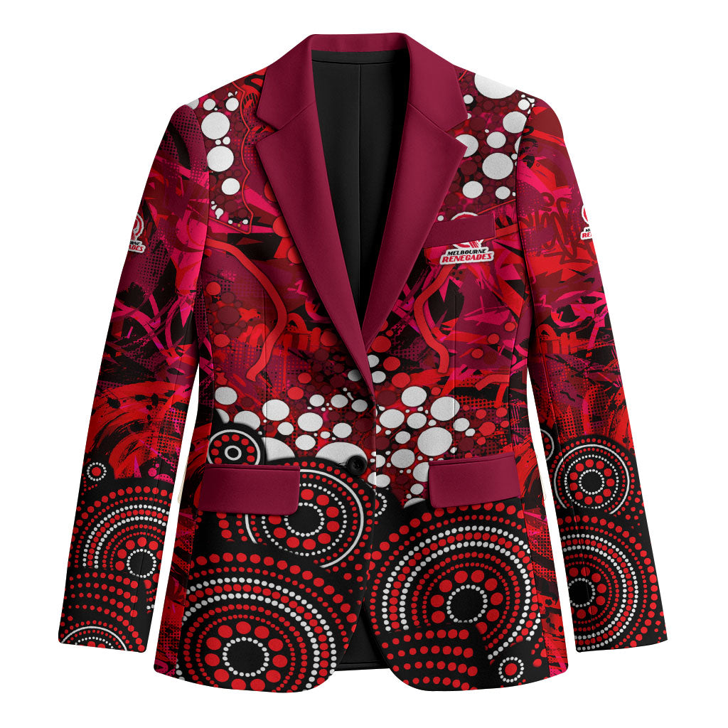 Melbourne Renegades Blazer Graffiti Urban Aboriginal Dot Abstract Design