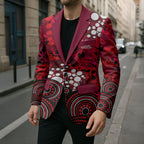 Melbourne Renegades Blazer Graffiti Urban Aboriginal Dot Abstract Design