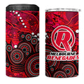 Melbourne Renegades 4 in 1 Can Cooler Tumbler Graffiti Urban Aboriginal Dot Abstract Design