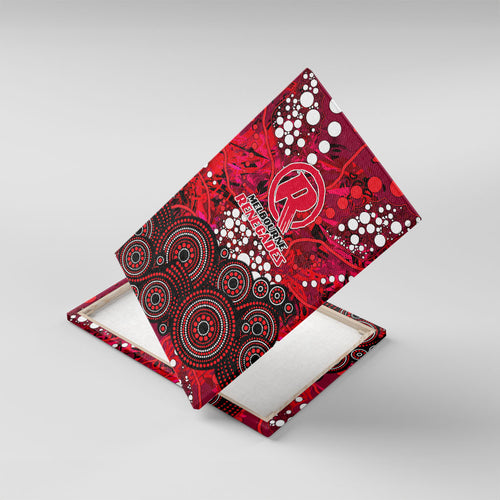 Melbourne Renegades Canvas Wall Art Graffiti Urban Aboriginal Dot Abstract Design