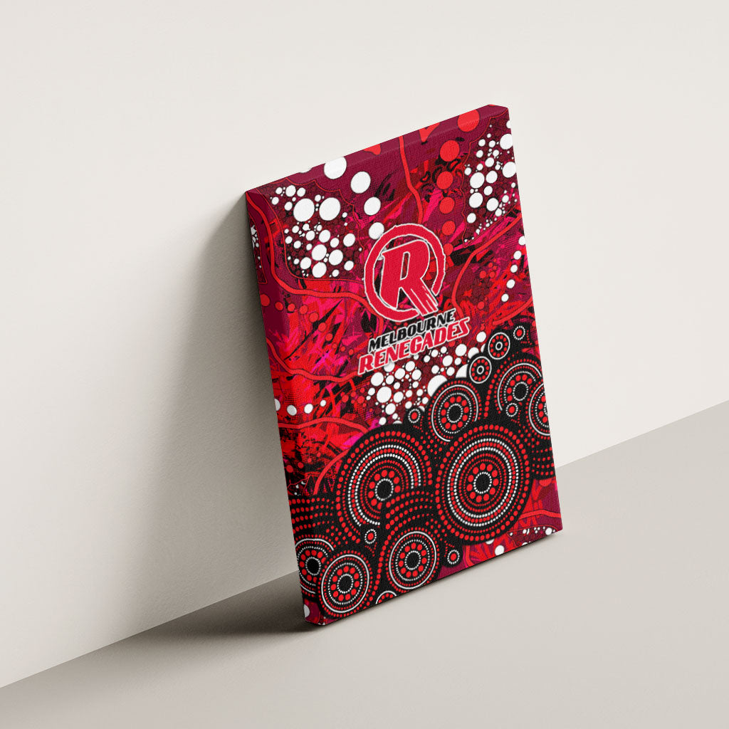 Melbourne Renegades Canvas Wall Art Graffiti Urban Aboriginal Dot Abstract Design