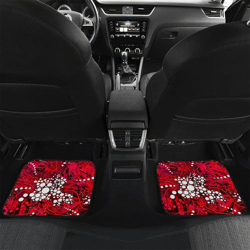 Melbourne Renegades Car Mats Graffiti Urban Aboriginal Dot Abstract Design