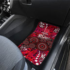 Melbourne Renegades Car Mats Graffiti Urban Aboriginal Dot Abstract Design